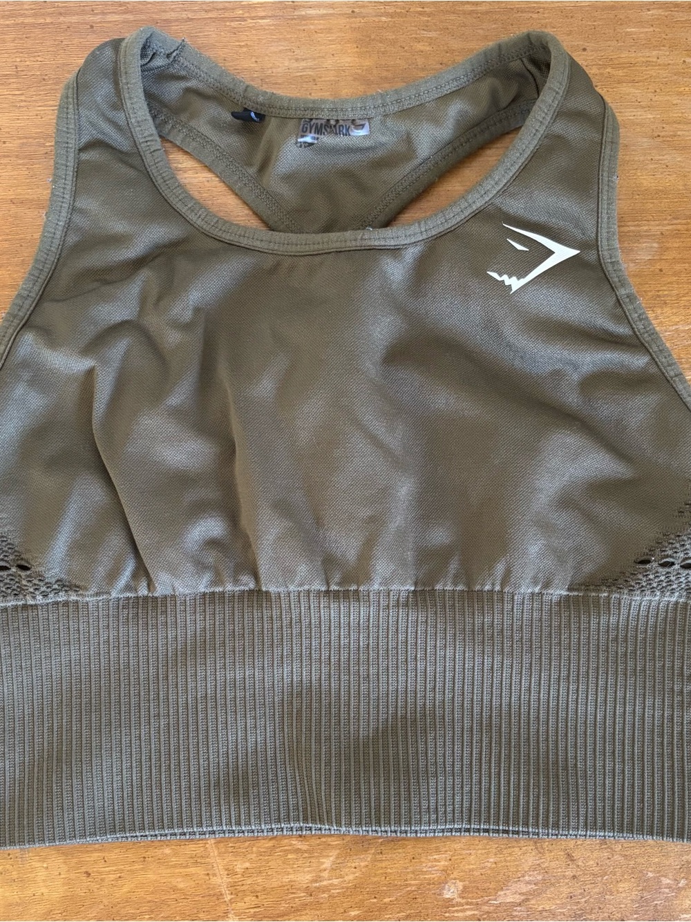 Gymshark Women’s Olive Green Sports Bra